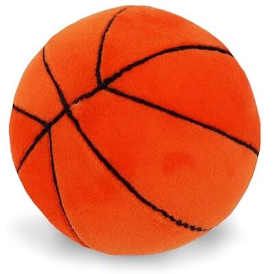 Lullaberry Hochet sensoriel en peluche My First Basketball de 8 cm Jouet de sport doux et sûr pour les nourrissons garçons et filles - Publicité Lullaberry Hochet sensoriel en peluche My First Basketball de 8 cm Jouet de sport doux et sûr pour les nourrissons garçons et filles - Publicité
