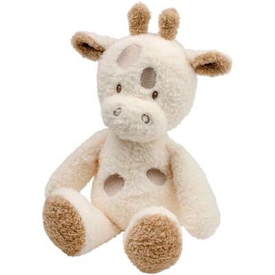 Nattou Peluche Girafe, Compagnon de Route dès la Naissance, env. 30 cm, Polyester, Teddy, Blanc - Publicité Nattou Peluche Girafe, Compagnon de Route dès la Naissance, env. 30 cm, Polyester, Teddy, Blanc - Publicité