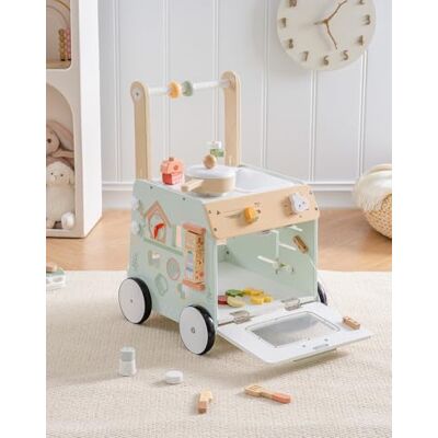 ROBOTIME Jouet en bois pour bébé avec ensemble de jeu de cuisine, cube d'activités 2 en 1 pour tout-petits, jouet éducatif d'apprentissage précoce, hauteur réglable et contrôle de la vitesse, cadeau - Publicité ROBOTIME Jouet en bois pour bébé avec ensemble de jeu de cuisine, cube d'activités 2 en 1 pour tout-petits, jouet éducatif d'apprentissage précoce, hauteur réglable et contrôle de la vitesse, cadeau - Publicité