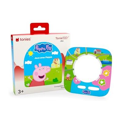 tonies Jeu Tonieplay Peppa Pig Joue avec Peppa, Compatible avec La Toniebox 2, Jeu 3 à 9 Ans, Boîte à Histoires et contrôleur tonieplay Vendus séparément - Publicité tonies Jeu Tonieplay Peppa Pig Joue avec Peppa, Compatible avec La Toniebox 2, Jeu 3 à 9 Ans, Boîte à Histoires et contrôleur tonieplay Vendus séparément - Publicité