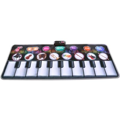Bontempi RhythmRug Tapis électronique musical pour danser et créer des mélodies avec chaque étape 148 x 60 cm - Publicité Bontempi RhythmRug Tapis électronique musical pour danser et créer des mélodies avec chaque étape 148 x 60 cm - Publicité