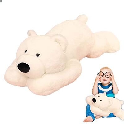 TAYSTE Animaux en Peluche lestés Peluche lestée Mignonne Jouet Ours Polaire Pliable Doux câlin Cadeau Parfait pour garçons Filles Enfants copines - Publicité TAYSTE Animaux en Peluche lestés Peluche lestée Mignonne Jouet Ours Polaire Pliable Doux câlin Cadeau Parfait pour garçons Filles Enfants copines - Publicité