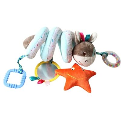 Ngbbby Jouets de siège de Voiture Jouets couffin Doux Suspendus avec hochet Miroir BB couineur Anneau Dentition bébé Mobile pour Poussette Voiture couffin, Jouet siège - Publicité Ngbbby Jouets de siège de Voiture Jouets couffin Doux Suspendus avec hochet Miroir BB couineur Anneau Dentition bébé Mobile pour Poussette Voiture couffin, Jouet siège - Publicité
