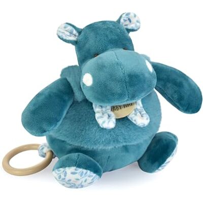 Baby Nat ' Boîte à Musique Bébé pour Le Coucher Hippopotame Bazile Bleu Collection Bazile Aide au Sommeil Mélodie Douce pour Le Rituel du Coucher & Chambre Bébé Entretien Facile BN6092 - Publicité Baby Nat ' Boîte à Musique Bébé pour Le Coucher Hippopotame Bazile Bleu Collection Bazile Aide au Sommeil Mélodie Douce pour Le Rituel du Coucher & Chambre Bébé Entretien Facile BN6092 - Publicité