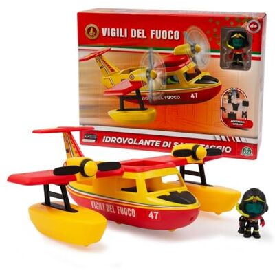 Giochi Preziosi Canadair Pompiers - Avion de Sauvetage Amphibie - Figurine 7 Cm - Jeu de Rôle - Publicité Giochi Preziosi Canadair Pompiers - Avion de Sauvetage Amphibie - Figurine 7 Cm - Jeu de Rôle - Publicité