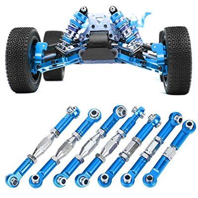 Keen so So 7 pcs RC Voiture Métal Servo Tige de Tirage avec Tournevis Lien Tirer fit pour WLtoys 144001 1/14 Voiture(Bleu)-Dilwe 4Pcs Rc Car Direction Barre D'Accouplement - Publicité Keen so So 7 pcs RC Voiture Métal Servo Tige de Tirage avec Tournevis Lien Tirer fit pour WLtoys 144001 1/14 Voiture(Bleu)-Dilwe 4Pcs Rc Car Direction Barre D'Accouplement - Publicité