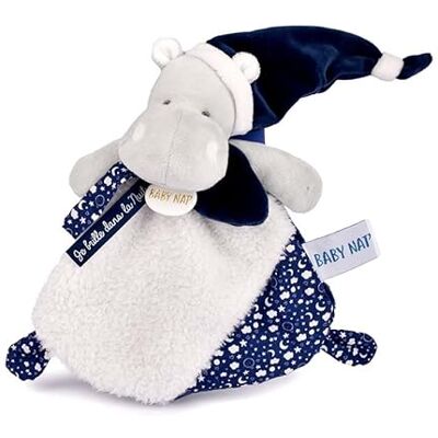 Baby Nat ' Doudou Plat Bébé Hippopotame Lumibrille Collection Je Brille dans la Nuit Idée Cadeau Naissance Doudou Bébé Doux Facile à Attraper et à Câliner Lavable en Machine à 30° BN6167 - Publicité Baby Nat ' Doudou Plat Bébé Hippopotame Lumibrille Collection Je Brille dans la Nuit Idée Cadeau Naissance Doudou Bébé Doux Facile à Attraper et à Câliner Lavable en Machine à 30° BN6167 - Publicité