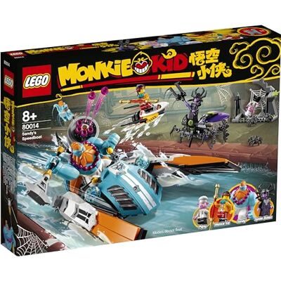 Lego 80014 Monkie Kids Sandys Bateau rapide 394 pièces - Publicité Lego 80014 Monkie Kids Sandys Bateau rapide 394 pièces - Publicité