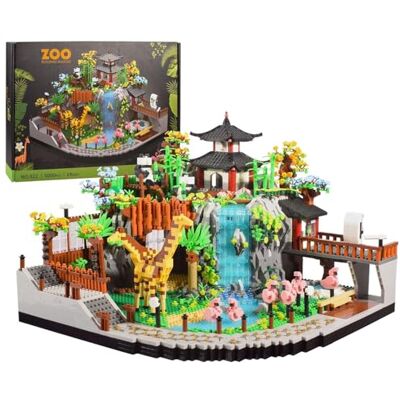 Tirff Kit de Blocs de Construction de Zoo, Ensemble de Construction de Parc Animalier, Ensemble de Jeu de Construction MOC, idée de Cadeau d'anniversaire pour Enfants Filles Garçons 5000 pièces - Publicité Tirff Kit de Blocs de Construction de Zoo, Ensemble de Construction de Parc Animalier, Ensemble de Jeu de Construction MOC, idée de Cadeau d'anniversaire pour Enfants Filles Garçons 5000 pièces - Publicité