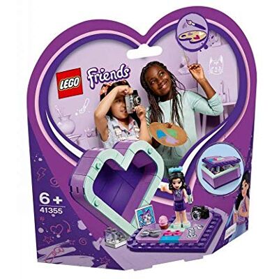 Lego Friends Emmas Herz Box Lila 41355 Bauset, Neu 2019 (85 Teile) - Publicité Lego Friends Emmas Herz Box Lila 41355 Bauset, Neu 2019 (85 Teile) - Publicité