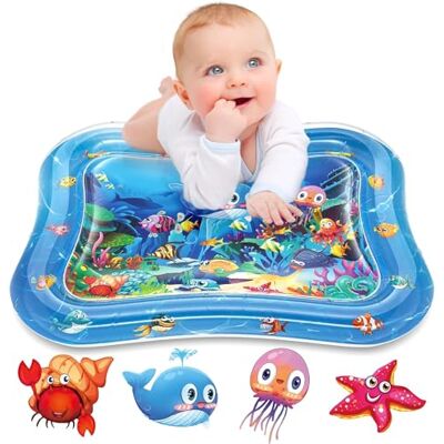 Infinno - Tapis gonflable pour tummy time - Premium - Publicité Infinno - Tapis gonflable pour tummy time - Premium - Publicité
