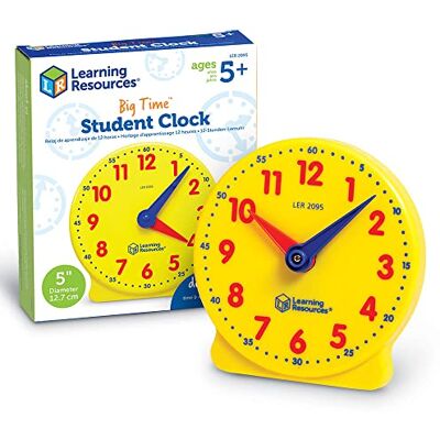 Learning Resources Horloge Montessori – Jouet Éducatif pour Apprendre l’Heure – Idée Cadeau Enfant 5+ – Pédagogique & Ludique - Publicité Learning Resources Horloge Montessori – Jouet Éducatif pour Apprendre l’Heure – Idée Cadeau Enfant 5+ – Pédagogique & Ludique - Publicité