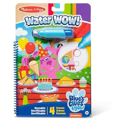 Melissa & Doug - Blue's Clues Water WOW! Shapes - Activity Pad - Publicité Melissa & Doug - Blue's Clues Water WOW! Shapes - Activity Pad - Publicité