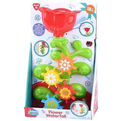 PLAY Jouet de bain en forme de fleur Jouet d'eau coloré pour enfants - Publicité PLAY Jouet de bain en forme de fleur Jouet d'eau coloré pour enfants - Publicité