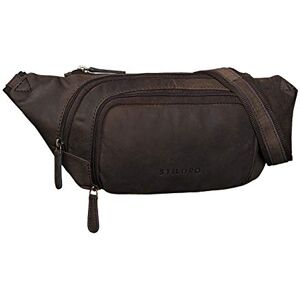 STILORD Sac Banane Cuir Vintage Unisexe pour Homme Dame Sac de Ceinture pour Voyage Festival Sport Poche Ventrale en véritable Cuir de Buffle Couleur:Marron foncé pâle - Publicité STILORD Sac Banane Cuir Vintage Unisexe pour Homme Dame Sac de Ceinture pour Voyage Festival Sport Poche Ventrale en véritable Cuir de Buffle Couleur:Marron foncé pâle - Publicité