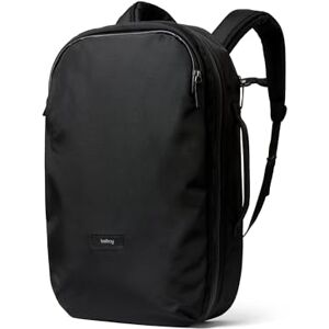 Bellroy Transit Travel Pack Pro (Sac à dos de voyage Nomade Pro, bagage à main de 30–38 L, avec rangement pour ordinateur, protection anti-RFID et poche zippée pour gourde) Black - Publicité Bellroy Transit Travel Pack Pro (Sac à dos de voyage Nomade Pro, bagage à main de 30–38 L, avec rangement pour ordinateur, protection anti-RFID et poche zippée pour gourde) Black - Publicité