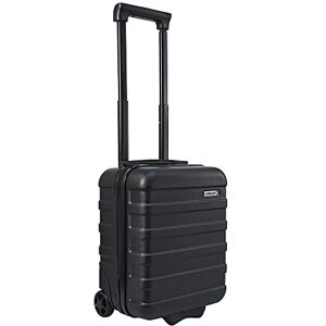 Cabin Max Anode 40x30x20 Extensible 40x30x25 Valise de Bagage à Main, légère et Rigide, à roulettes, Noir - Publicité Cabin Max Anode 40x30x20 Extensible 40x30x25 Valise de Bagage à Main, légère et Rigide, à roulettes, Noir - Publicité