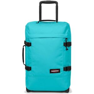 Eastpak Tranverz S Valise Cabine 42L (51 x 32,5 x 24 cm), Bagage à Main à roulettes, léger et résistant, Double Compartiment, poignée télescopique & Serrure TSA Waterfall Blue - Publicité Eastpak Tranverz S Valise Cabine 42L (51 x 32,5 x 24 cm), Bagage à Main à roulettes, léger et résistant, Double Compartiment, poignée télescopique & Serrure TSA Waterfall Blue - Publicité