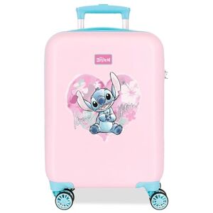 Joumma Disney Heart Stitch Valise de Cabine Rose 33 x 50 x 20 cm Rigide 2 kg Fermeture à Combinaison latérale ABS 2 kg 33 L Bagage à Main, Rose, Talla única, Valise de Cabine - Publicité Joumma Disney Heart Stitch Valise de Cabine Rose 33 x 50 x 20 cm Rigide 2 kg Fermeture à Combinaison latérale ABS 2 kg 33 L Bagage à Main, Rose, Talla única, Valise de Cabine - Publicité