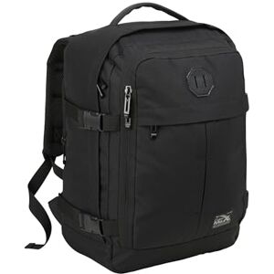 Cabin Max Easyjet Cabin Bag Sac à dos de voyage 45 x 36 x 20 cm sous le siège (bagage à main Metz 30 L), Noir extensible, 40x30x20 > 40x30x25, Bagage à main - Publicité Cabin Max Easyjet Cabin Bag Sac à dos de voyage 45 x 36 x 20 cm sous le siège (bagage à main Metz 30 L), Noir extensible, 40x30x20 > 40x30x25, Bagage à main - Publicité