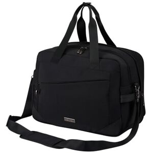 Cabin Max Manhattan Sac de cabine avec poche technique rembourrée, compartiment verrouillable et sangles polyvalentes pour Ryanair, WizzAir, Easyjet 40 x 30 x 20 cm, 40 x 20 x 25 cm, Noir/gris - Publicité Cabin Max Manhattan Sac de cabine avec poche technique rembourrée, compartiment verrouillable et sangles polyvalentes pour Ryanair, WizzAir, Easyjet 40 x 30 x 20 cm, 40 x 20 x 25 cm, Noir/gris - Publicité