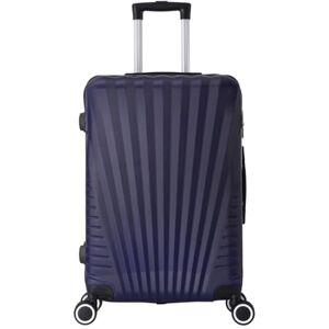 Valise Grande Taille 75cm – Bagage Soute XL 94L ABS Léger et Résistant – 4 Roues Doubles 360° Silencieuses – Cadenas 3 Chiffres – Bleu Marine – TROLLEY ADC – Collection Elegance - Publicité Valise Grande Taille 75cm – Bagage Soute XL 94L ABS Léger et Résistant – 4 Roues Doubles 360° Silencieuses – Cadenas 3 Chiffres – Bleu Marine – TROLLEY ADC – Collection Elegance - Publicité
