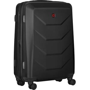 Wenger Prymo Medium Valise Rigide à 4 roulettes, Trolley, Moyen Format, 59 (67) l, Serrure de sécurité, Femmes Hommes, Voyages Vacances, Noire, - Publicité Wenger Prymo Medium Valise Rigide à 4 roulettes, Trolley, Moyen Format, 59 (67) l, Serrure de sécurité, Femmes Hommes, Voyages Vacances, Noire, - Publicité