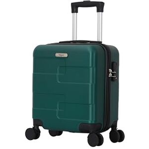 TROLLEY ADC Valise Cabine 45x36x20cm Approuvé Bagage Cabine EasyJet, Vueling & +100 Compagnies Aériennes Coque Rigide Anti-Choc (Vert) - Publicité TROLLEY ADC Valise Cabine 45x36x20cm Approuvé Bagage Cabine EasyJet, Vueling & +100 Compagnies Aériennes Coque Rigide Anti-Choc (Vert) - Publicité