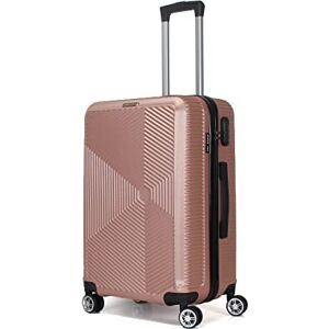 TROLLEY ADC Valise Moyenne Soute 65x41x26 cm Rigide, Légère 3 Kg 65 litres 4 Doubles Roues Silencieuses Maniable, Pratique et Étanche Collection Luton Superfly Rose Gold - Publicité TROLLEY ADC Valise Moyenne Soute 65x41x26 cm Rigide, Légère 3 Kg 65 litres 4 Doubles Roues Silencieuses Maniable, Pratique et Étanche Collection Luton Superfly Rose Gold - Publicité