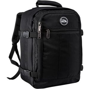 Cabin Max 40x30x20 cm Bagage à main/sac à dos cabine, convient pour Ryanair, Wizz Air, Easyjet allocation sous siège (noir) - Publicité Cabin Max 40x30x20 cm Bagage à main/sac à dos cabine, convient pour Ryanair, Wizz Air, Easyjet allocation sous siège (noir) - Publicité