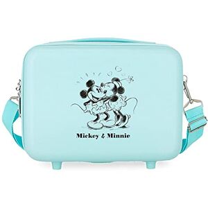 Disney Mickey & Minnie Bisous Turquoise Trousse de Toilette Adaptable 29x21x15 cm ABS Rigide 9,14L 0,8 kgs - Publicité Disney Mickey & Minnie Bisous Turquoise Trousse de Toilette Adaptable 29x21x15 cm ABS Rigide 9,14L 0,8 kgs - Publicité