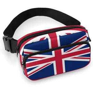 peiyeety Sac Banane Tendance et décoratif, Petit Format, Portable avec Sangle réglable, idéal pour l'extérieur, l'entraînement, Les Voyages et Les Loisirs, Motif Drapeau Britannique. Publicité peiyeety Sac Banane Tendance et décoratif, Petit Format, Portable avec Sangle réglable, idéal pour l'extérieur, l'entraînement, Les Voyages et Les Loisirs, Motif Drapeau Britannique. Publicité