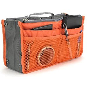 NOVAGO Organiseur Pochette Sac de Rangement intérieur pour Sac à Main ou Sac de Voyage (divers Coloris Disponibles) (Orange) - Publicité NOVAGO Organiseur Pochette Sac de Rangement intérieur pour Sac à Main ou Sac de Voyage (divers Coloris Disponibles) (Orange) - Publicité
