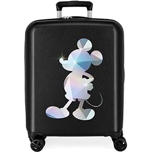 Valise cabine Disney 100 Special Shine Mickey Silver Noir 40x55x20 cm ABS rigide Serrure TSA intégrée 38,4L 2,82 kg 4 Bagage à main double roues - Publicité Valise cabine Disney 100 Special Shine Mickey Silver Noir 40x55x20 cm ABS rigide Serrure TSA intégrée 38,4L 2,82 kg 4 Bagage à main double roues - Publicité