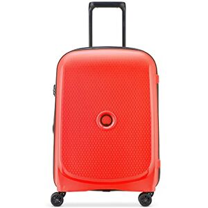 DELSEY Paris Belmont Plus Valise Cabine Rigide Slim 55x40x20 cm 33 litres S Rouge fane - Publicité DELSEY Paris Belmont Plus Valise Cabine Rigide Slim 55x40x20 cm 33 litres S Rouge fane - Publicité