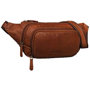 STILORD Sac Banane Cuir Vintage Unisexe pour Homme Dame Sac de Ceinture pour Voyage Festival Sport Poche Ventrale en véritable Cuir de Buffle Couleur:Cognac Marron - Publicité STILORD Sac Banane Cuir Vintage Unisexe pour Homme Dame Sac de Ceinture pour Voyage Festival Sport Poche Ventrale en véritable Cuir de Buffle Couleur:Cognac Marron - Publicité
