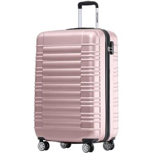TRVLMORE Valise Cabine 55x35x25 Bagages Cabine Bagage Cabine 55x35x25 Petite Valise Valise Cabine 55x40x20 Valise Rigide Valise Roulette Trolley Voyage Suitcase Rose - Publicité TRVLMORE Valise Cabine 55x35x25 Bagages Cabine Bagage Cabine 55x35x25 Petite Valise Valise Cabine 55x40x20 Valise Rigide Valise Roulette Trolley Voyage Suitcase Rose - Publicité