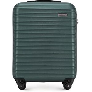 WITTCHEN Valise Cabine Bagages de Voyage Bagage à Main Valise Rigide ABS 4 roulettes Pivotantes Serrure à Combinaison Poignée Télescopique Groove Line Taille M Vert Air France/Easyjet/Transavia France - Publicité WITTCHEN Valise Cabine Bagages de Voyage Bagage à Main Valise Rigide ABS 4 roulettes Pivotantes Serrure à Combinaison Poignée Télescopique Groove Line Taille M Vert Air France/Easyjet/Transavia France - Publicité