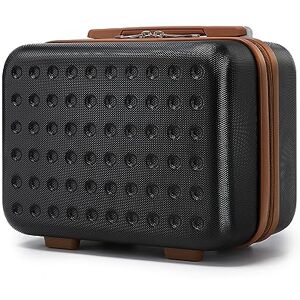 Kono Vanity Case Rigide ABS Léger Portable 31x18x22cm Trousse de Toilette pour Voyage (Noir) - Publicité Kono Vanity Case Rigide ABS Léger Portable 31x18x22cm Trousse de Toilette pour Voyage (Noir) - Publicité