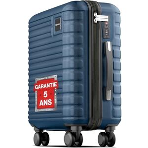Travely Valise Cabine 55x35x25cm adaptée pour Ryanair, Lufthansa, Eurowings et Autres. Valise Cabine 36L avec roulettes Souples et Serrure TSA Pratique, Valise de Voyage, Bagage - Publicité Travely Valise Cabine 55x35x25cm adaptée pour Ryanair, Lufthansa, Eurowings et Autres. Valise Cabine 36L avec roulettes Souples et Serrure TSA Pratique, Valise de Voyage, Bagage - Publicité