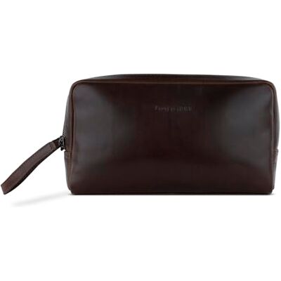 bugatti Romano Trousse de Toilette élégante en Cuir véritable pour Homme en Marron - Publicité bugatti Romano Trousse de Toilette élégante en Cuir véritable pour Homme en Marron - Publicité