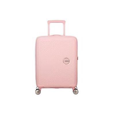 American Tourister Soundbox Spinner 55/20 TSA EXP Trolley Pastel Pink - Publicité American Tourister Soundbox Spinner 55/20 TSA EXP Trolley Pastel Pink - Publicité