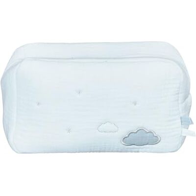 Sauthon Trousse de toilette en coton Bio - Publicité Sauthon Trousse de toilette en coton Bio - Publicité