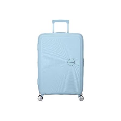 American Tourister Soundbox Spinner 67/24 TSA EXP Trolley Pastel Blue - Publicité American Tourister Soundbox Spinner 67/24 TSA EXP Trolley Pastel Blue - Publicité