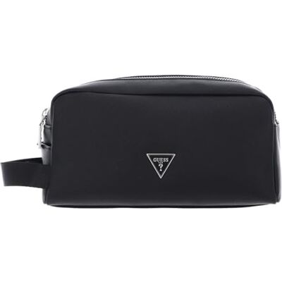 Guess Trousse de toilette certosa safffiano jeans Homme - Publicité Guess Trousse de toilette certosa safffiano jeans Homme - Publicité