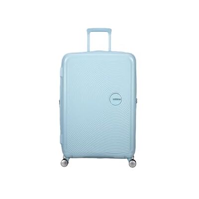 American Tourister Soundbox Spinner 77/28 TSA EXP Trolley Pastel Blue - Publicité American Tourister Soundbox Spinner 77/28 TSA EXP Trolley Pastel Blue - Publicité