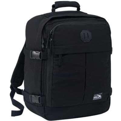 Cabin Max CabinMax Metz Sacs de cabine pour EasyJet, Ryanair, Wizz Air et plus encore – Sac à dos de voyage pour compagnies aériennes – Polyester recyclé, sangles de compression, durable, Noir vintage, 45 x 36 - Publicité Cabin Max CabinMax Metz Sacs de cabine pour EasyJet, Ryanair, Wizz Air et plus encore – Sac à dos de voyage pour compagnies aériennes – Polyester recyclé, sangles de compression, durable, Noir vintage, 45 x 36 - Publicité