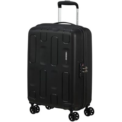 American Tourister Ellipso Grande Valise Rigide 79 cm, Valise Légère avec 4 Roues, Serrure TSA, Valise d'Enregistrement 104L 3.80 KG Noir (Black) - Publicité American Tourister Ellipso Grande Valise Rigide 79 cm, Valise Légère avec 4 Roues, Serrure TSA, Valise d'Enregistrement 104L 3.80 KG Noir (Black) - Publicité