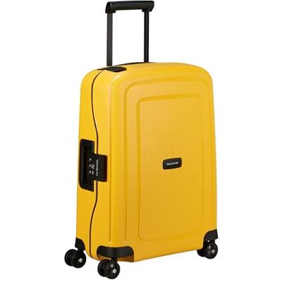 Samsonite S'Cure Spinner S, Bagage Cabine, S (55 cm), 34 L, Jaune (Citrus) - Publicité Samsonite S'Cure Spinner S, Bagage Cabine, S (55 cm), 34 L, Jaune (Citrus) - Publicité