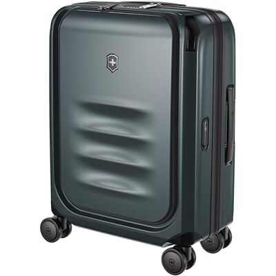 Victorinox Spectra 3.0 Expandable Global Carry-on, Petit Bagage Cabine, Bagage Vertical à 4 roulettes, 55 x 40 x 20 cm, 39-47 l, Extensible, Gris/Vert - Publicité Victorinox Spectra 3.0 Expandable Global Carry-on, Petit Bagage Cabine, Bagage Vertical à 4 roulettes, 55 x 40 x 20 cm, 39-47 l, Extensible, Gris/Vert - Publicité